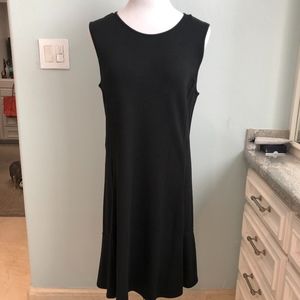 Tahari Black Sleeveless Maxi Dress